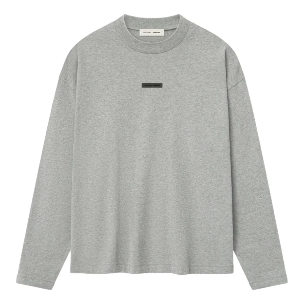 Classic Fit Long Sleeve Concrete Heather