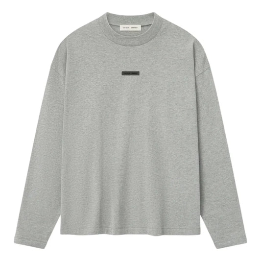 Classic Fit Long Sleeve Concrete Heather