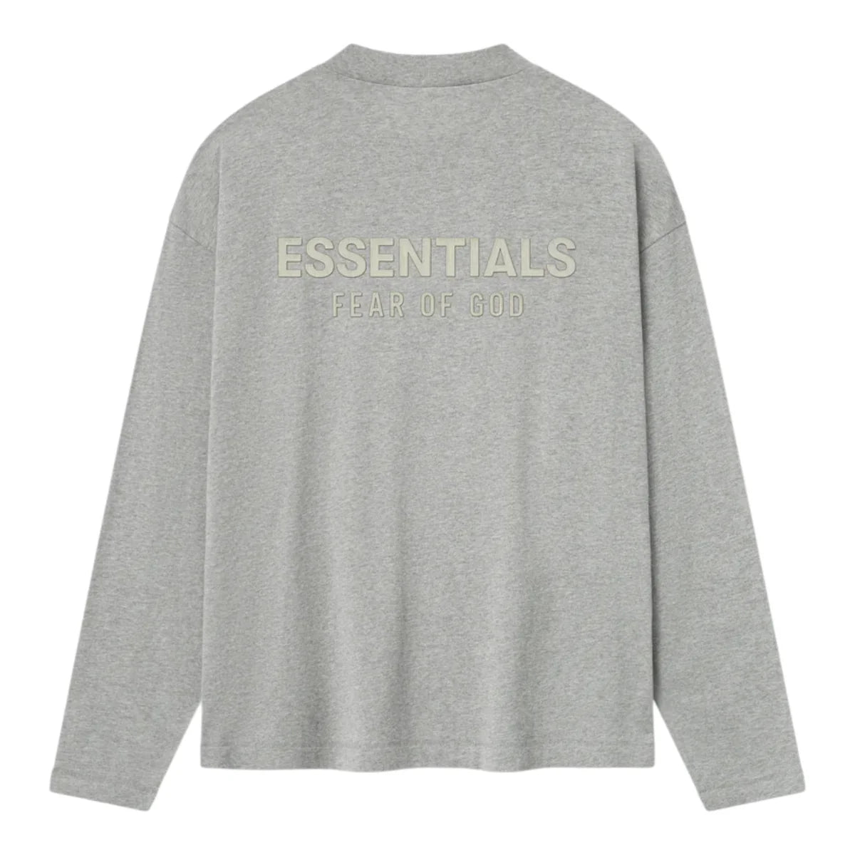 Classic Fit Long Sleeve Concrete Heather