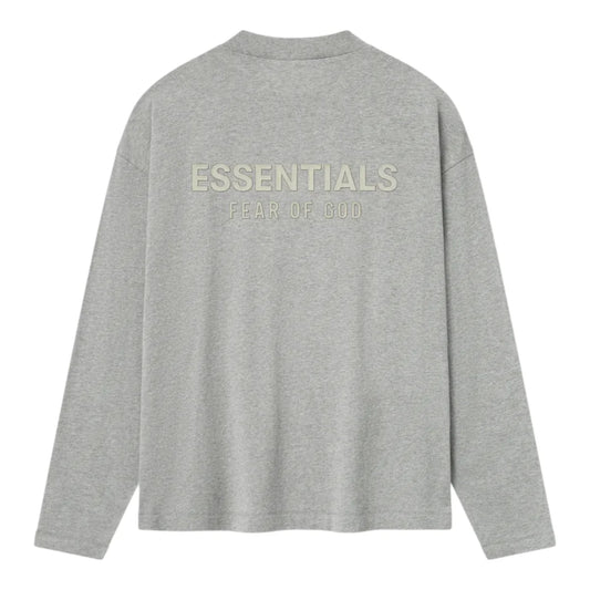 Classic Fit Long Sleeve Concrete Heather