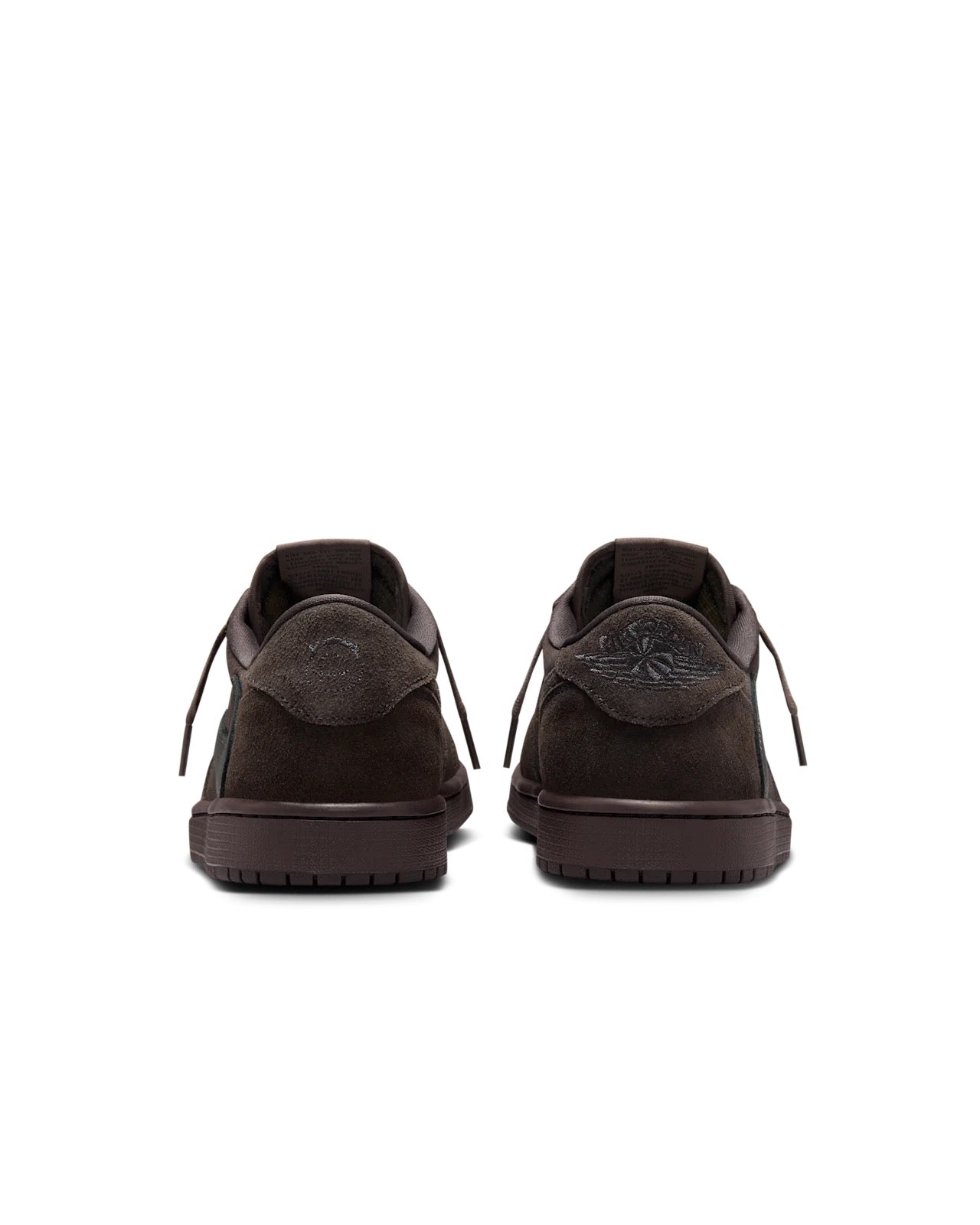 Travis Scott Velvet Brown and Dark Mocha