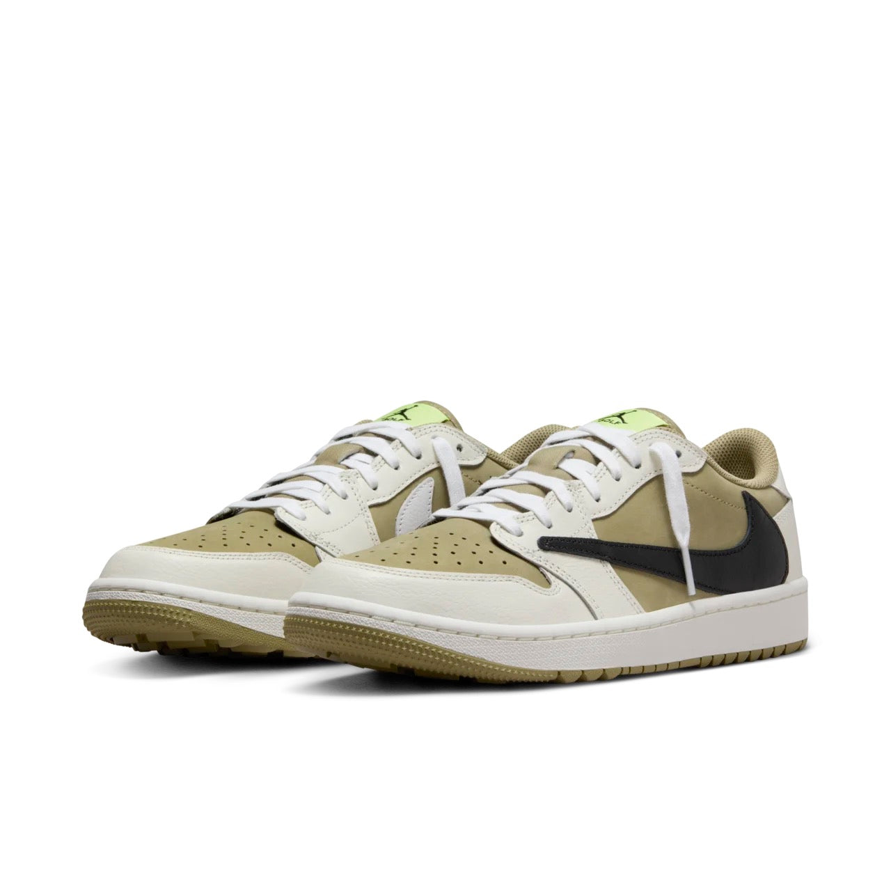 Air Jordan 1 Low Golf x Travis Scott Neutral Olive