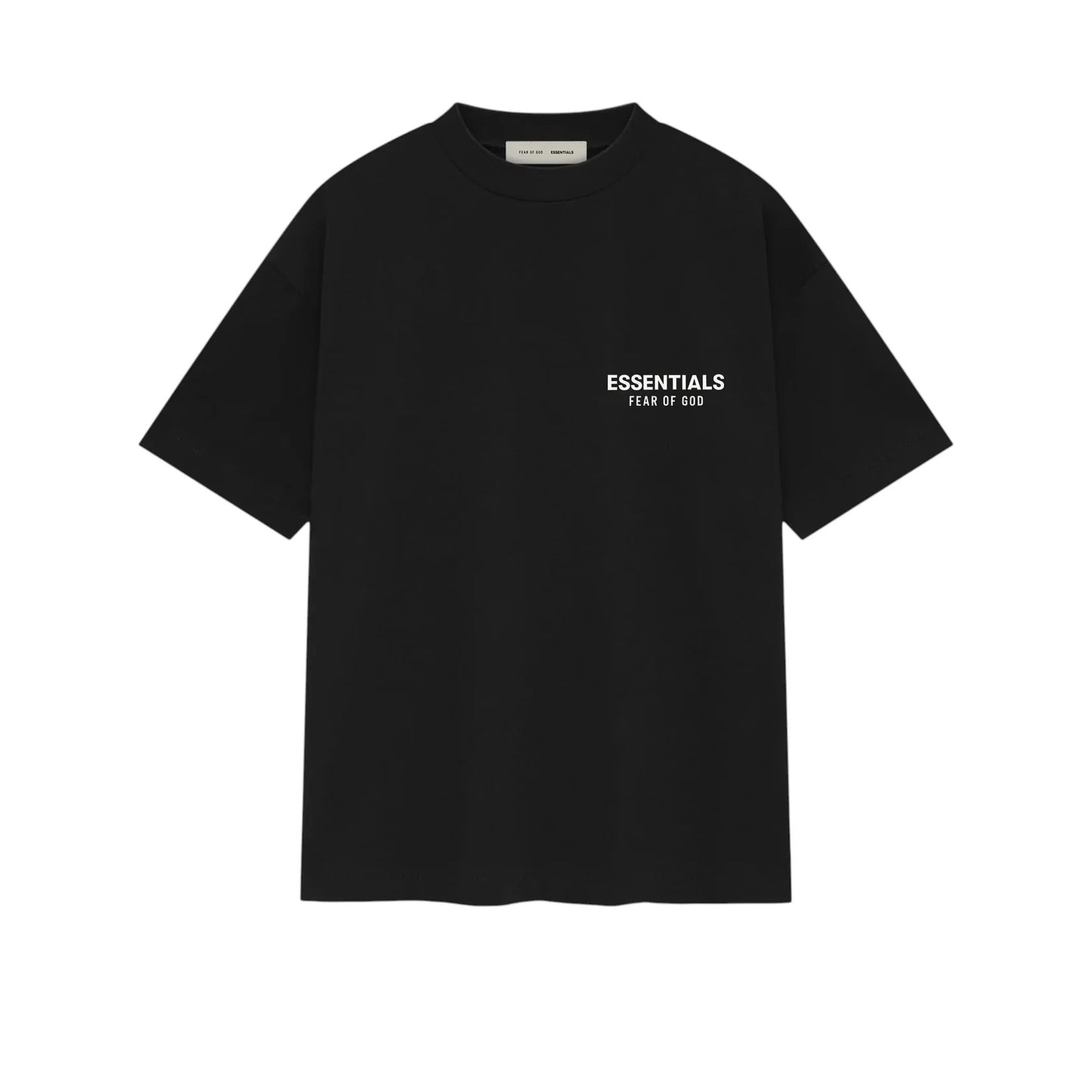 Fear Of God Essentials T Shirt Jet Black SS25