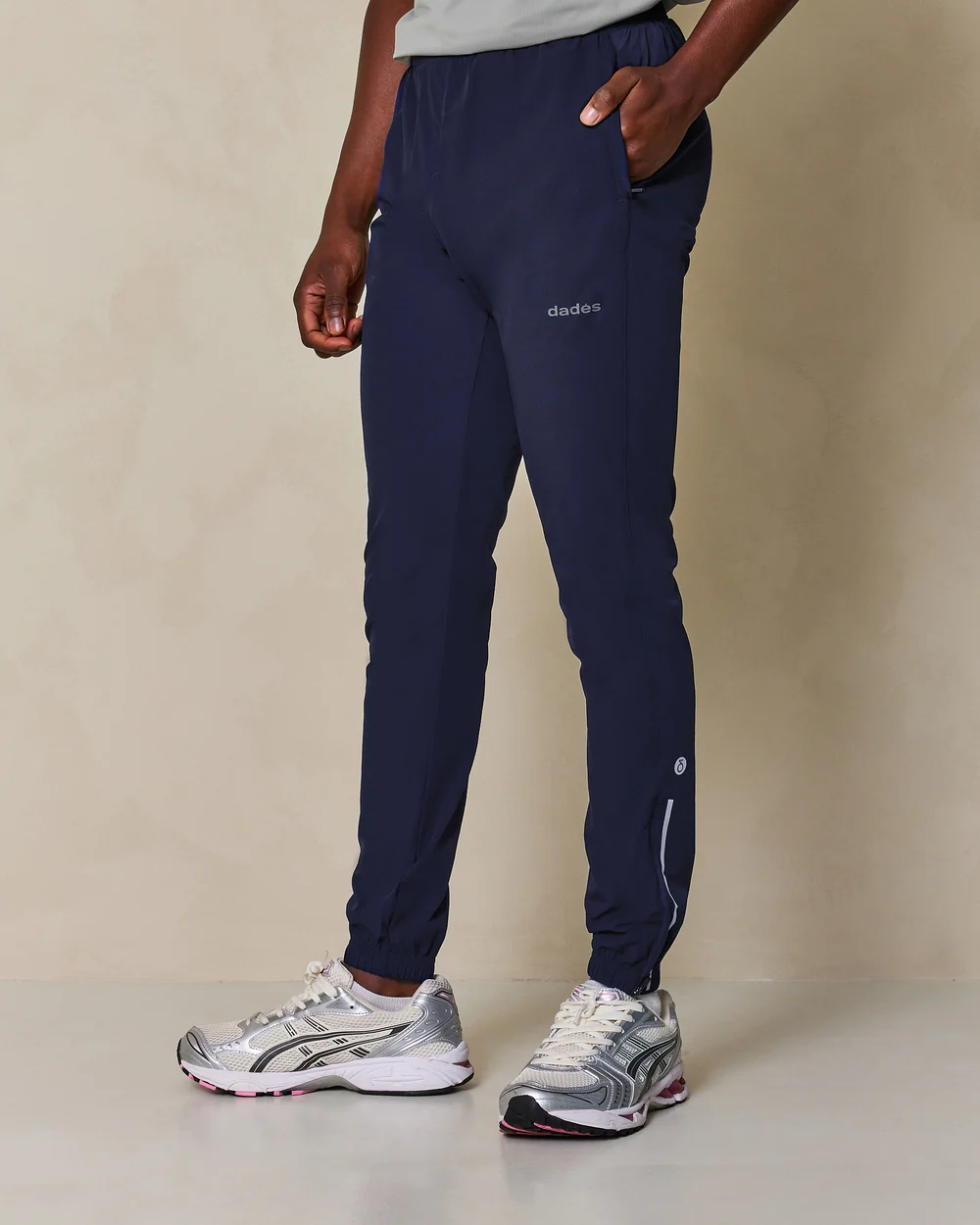 Dadés Trainer Pants Royal Blue – vooraanzicht broek