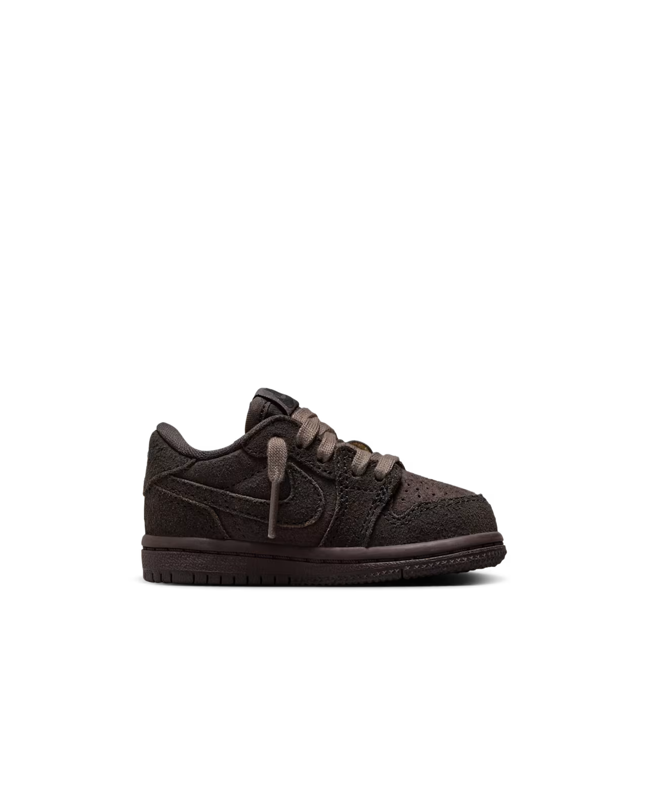 Jordan 1 x Travis Scott voor Kleuters Velvet Brown and Dark Mocha